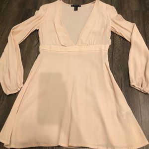 Forever 21 deep V-neck dress